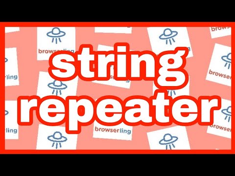 String Repeater Whatsapp Android